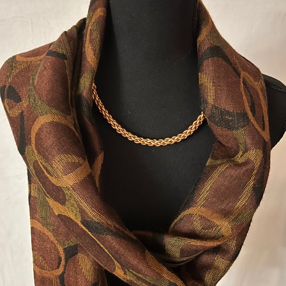 Geometric Scarf - Picture 3 of 3